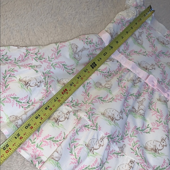 Children’s Place Easter Bunny Dress 4T White & Pink EUC - Picture 13 of 13